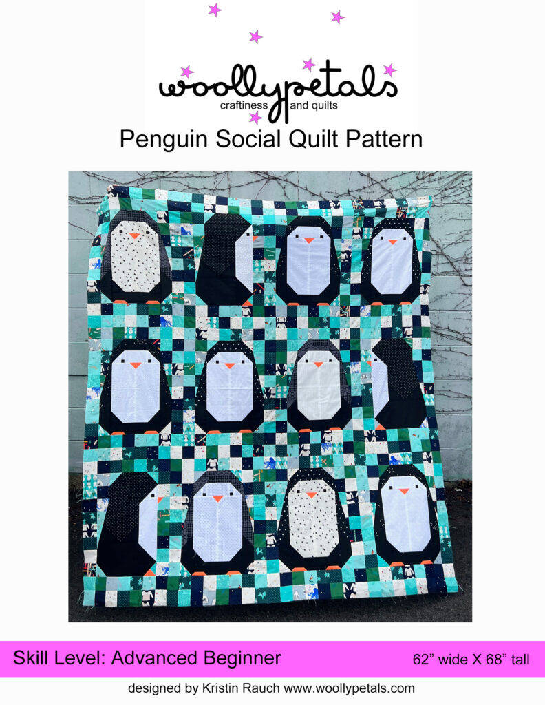 Penguin Social Pattern by woollypetals Cover Image