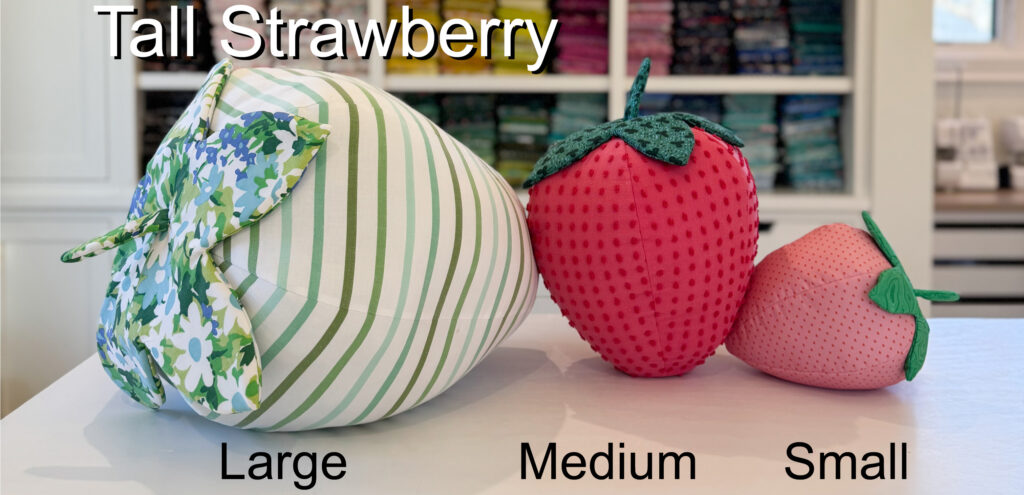 woollypetals Strawberry Pillow Pattern Release Falls