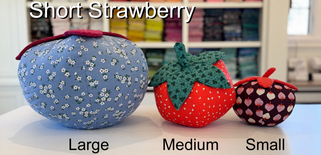 woollypetals Strawberry Pillow Pattern Release Shorts